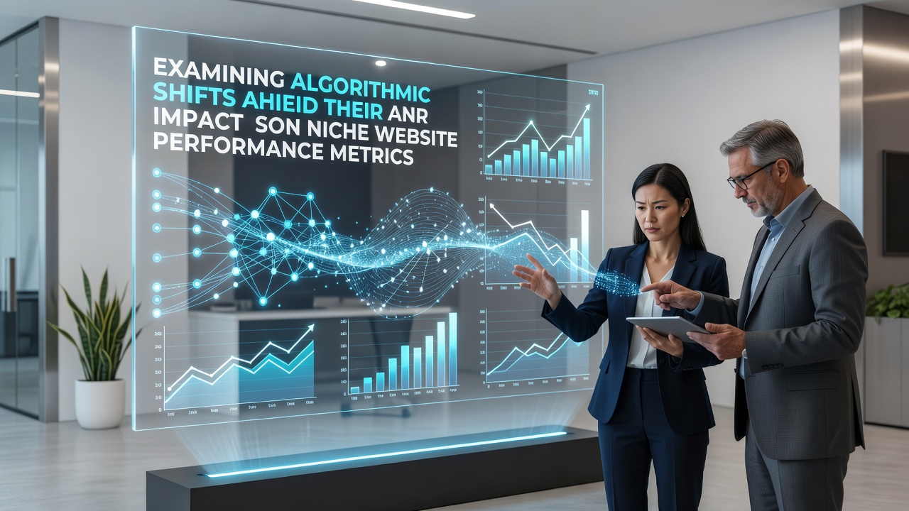 Examining Algorithmic Shifts and Their Impact on Niche Website Performance Metrics